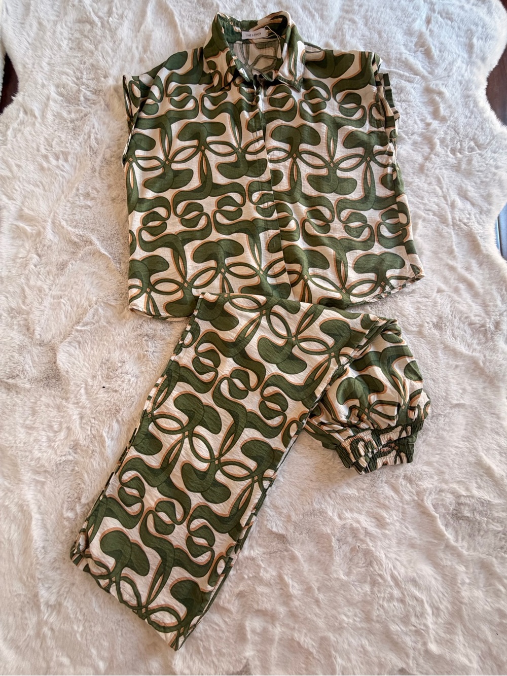 set of pants and shirt